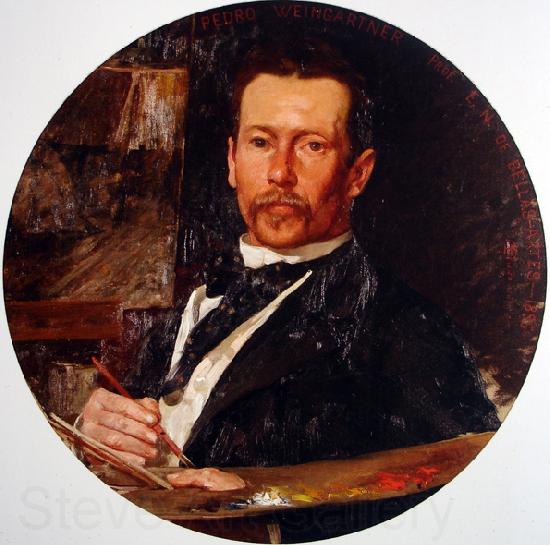 Henrique Bernardelli Portrait of the painter Pedro Weingartner